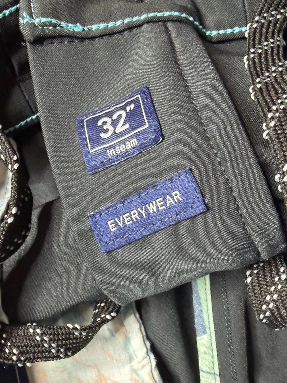 Chubbies Everywear Performance Pant midnight adventures medium black Athleisure